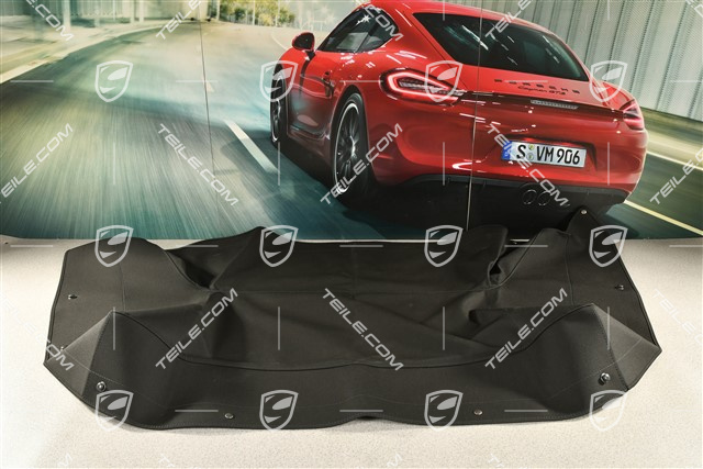 Osłona przestrzeni dachu cabrio, czarna