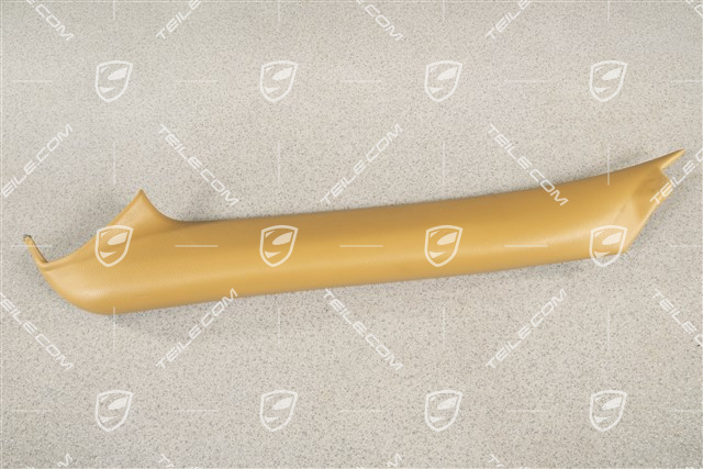 Verkleidung von A-Säule, Cabrio, Kunstleder, Savannabeige, L