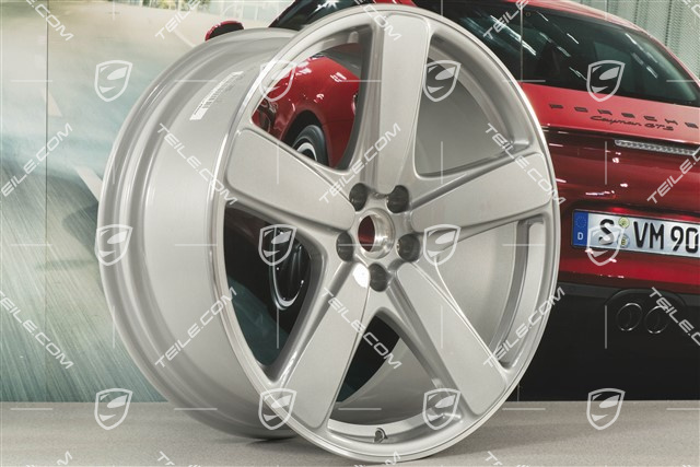 21" Felge "Sport Classic", 9,5J x 21 ET 27, Silber-Metallic