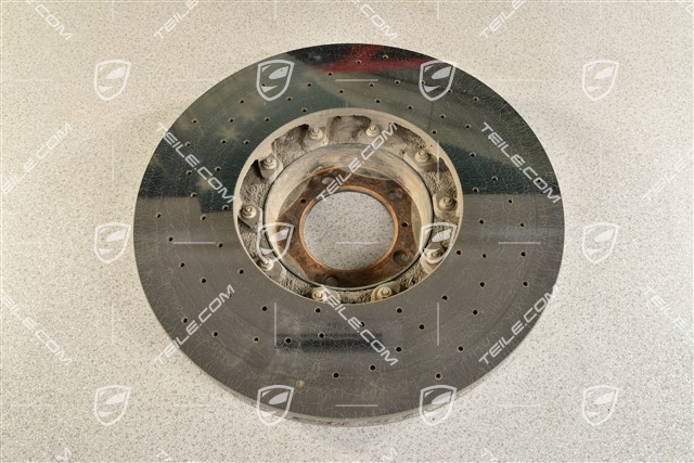 PCCB tarcza hamulcowa ceramiczna, 20" / 420mm, mocno uszkodzona, R