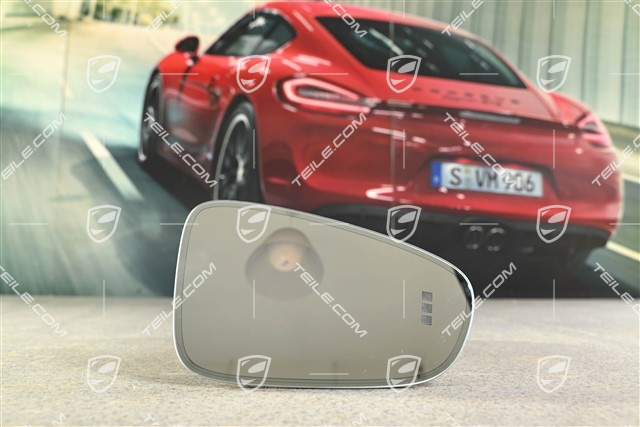 Szkło lusterka zewnętrznego, wypukłe, automatyczniue ściemniane, Asysten zmiany pasa ruchu, R