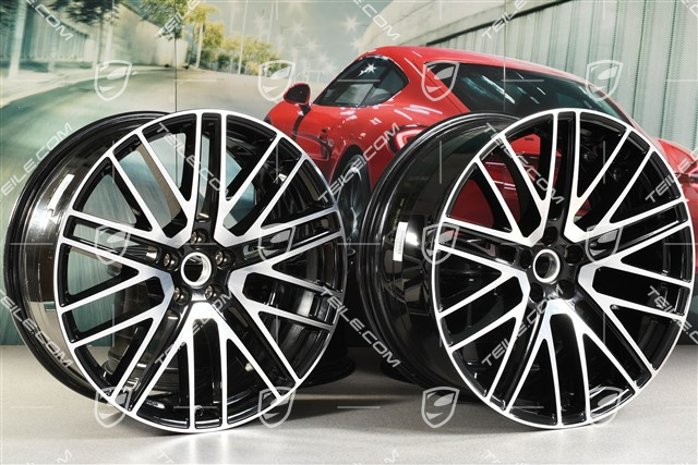 21-inch "911 Turbo 5 Design", alloy wheels set, 9,5J x 21 ET27 + 10J x 21 ET19