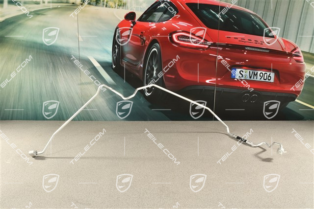 Przewód klimatyzacji, przód do lewej chłodnicy / skraplacza