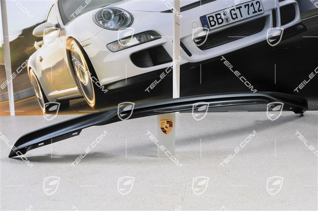 Spoiler zderzaka przedniego, facelift, zawieszenie sportowe, czarny mat