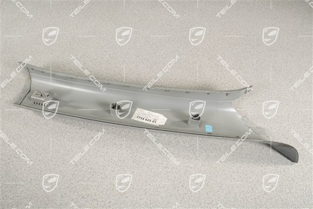 Verkleidung, A-Säule, Stahlgrau, L