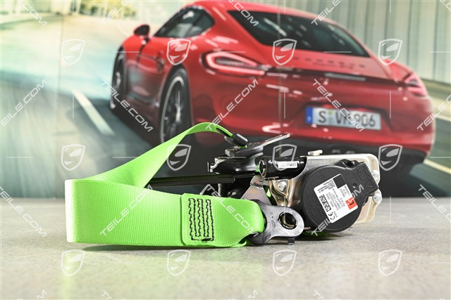 Coupe / Targa, Pas bezpieczeństwa, zielony lizard green, L