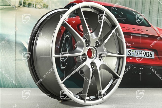 20" Felga, Carrera S III, platynowy-satynowy mat (Platinum-Seidenmatt), 8J x 20 ET57