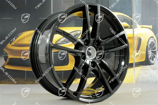 20" felga Cayenne Sport, 9J x 20 ET50, czarny wysoki połysk