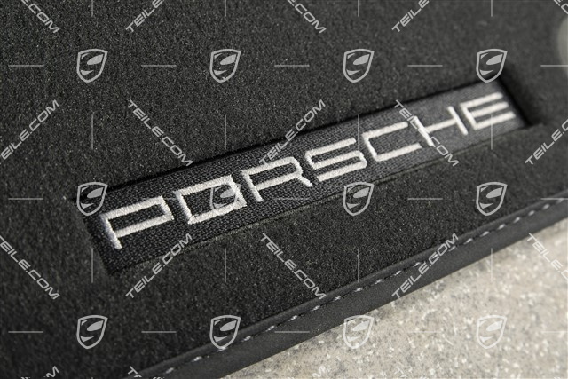 Fussmatten Satz, Climatronic hinten, schwarz, RL / UK-Version