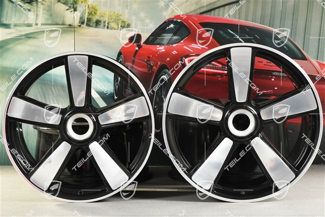 20+21" Komplet felg Sport Classic II, felgi: przednie 9,5J x 20 ET44 + tylne 12J x 21 ET70