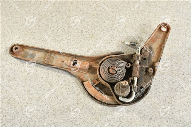 Okucie pochyłu siedzenia, z dźwignią, L