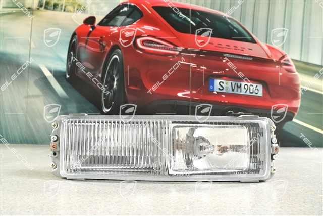 Additional headlight, complete, R
