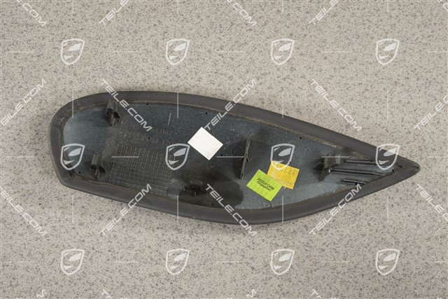 Osłona boczna tunelu środkowego, skóropodobna, Space grey, L