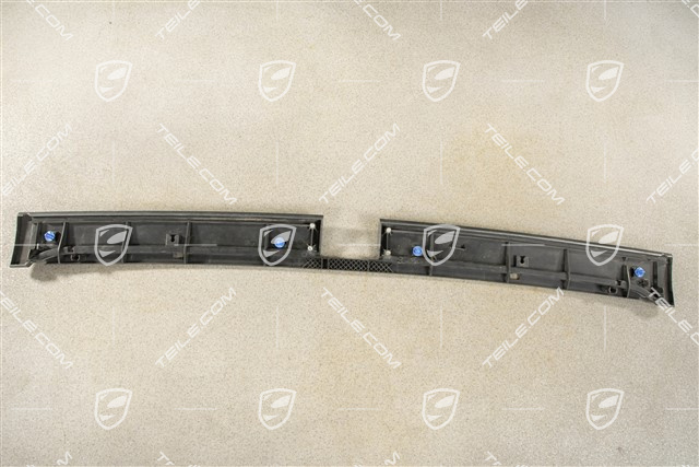 Zierleiste Heckklappe, komplett, Aluminium Paket, Rückfahrkamera