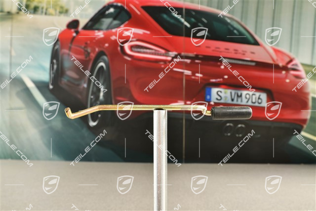 Ramię rygla drzwi, L