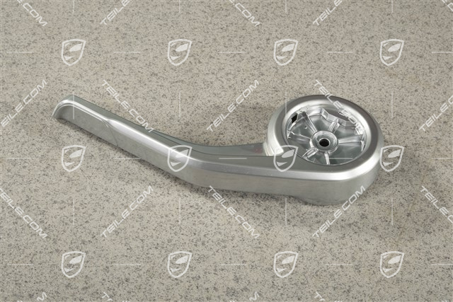 Betätigungshebel für Höhenverstellung, Galvanosilber, R