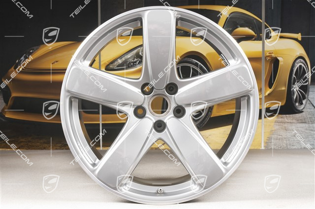 19" Felge "SportClassic", 9J x 19 ET21, GT Silber Metallic