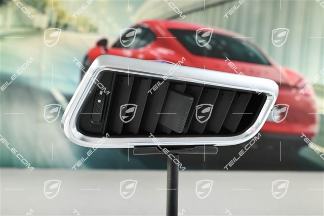 B-Saüle LUFTDÜSE / LUFTDUESE, Unten, Galvanosilber, L