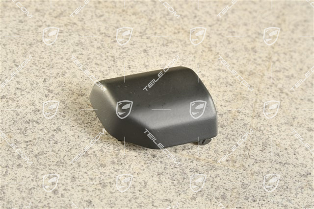 Abdeckung, Zuziehgriff, Vorne, Schwarz, R