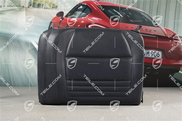 Back seat backrest, Rear, Leatherette, Metropole blue, Convertible, L