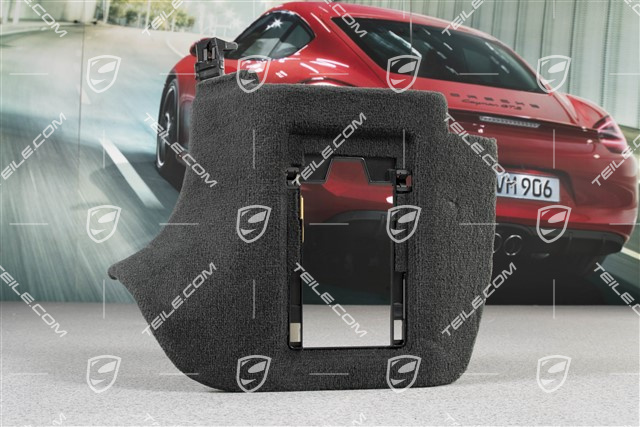 Tapicerka osłona puszki bezpieczników, czarna, L