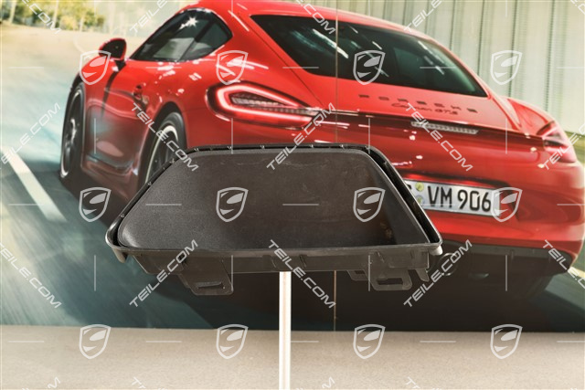 Retaining frame, Matt black, GT3 RS, R