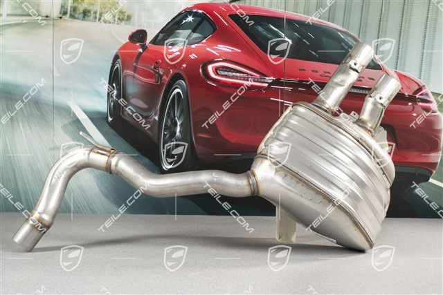 Tłumik końcowy, Panamera Diesel, R