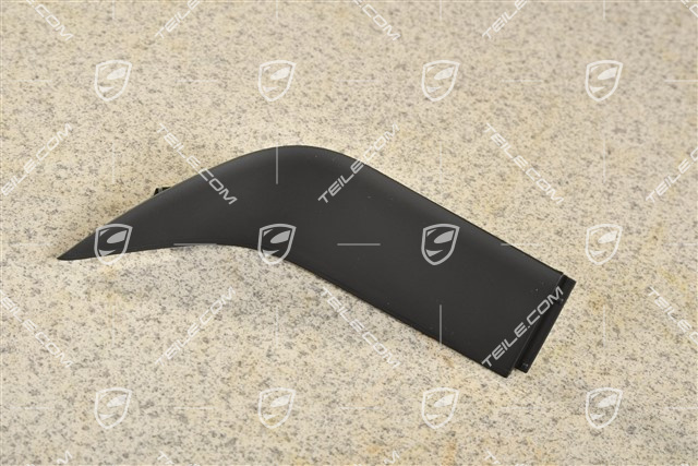 Dashboard trim / moulding, side vent, Black, R