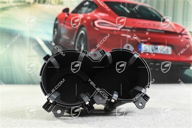 Cup holder center console