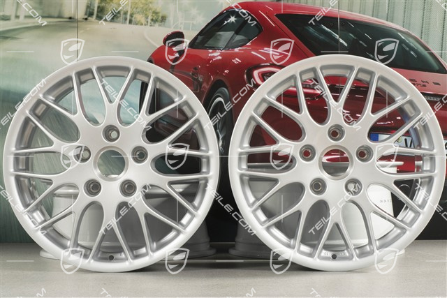 17-inch Sport Classic wheel set, 7J x 17 ET55 + 8,5J x 17 ET50