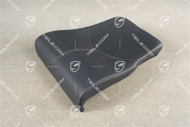 Back seat lower / cushion, Cabrio, leather, Sea blue (Not for Japan), L