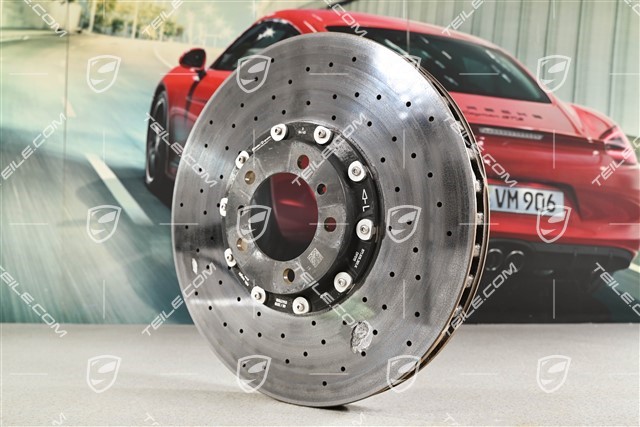 PCCB ceramik brake disc, 20-inch / 420mm, L, damged