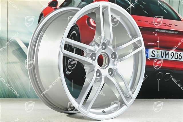 19-inch Disc wheel Carrera, 8,5J x 19 ET54, Brilliantsilber