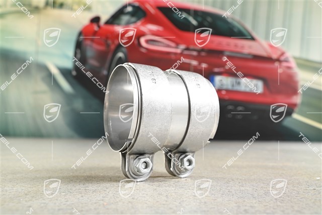 Exhaust system clamping sleeve / clamp / fitting 75x88