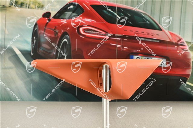 Osłona / blenda drzwi / lusterka, lusterko sterowane elektrycznie, czerwona, L