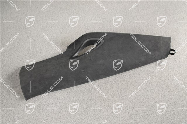 Verkleidung von C-Säule, Alcantara, Schwarz, L