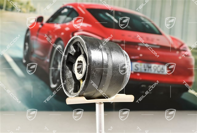 Rear axle differential mounting, R