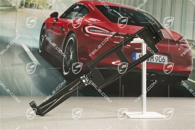 Front seat control unit support