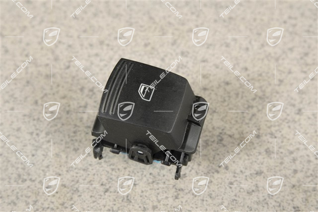 Przycisk elektrycznie sterowanych szyb, Czarny mat