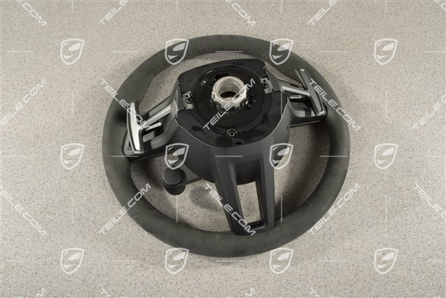 Steering wheel, PDK, Alcantara, black