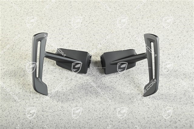GT3 RS, Paddles for steering wheel, Weissach package, Black