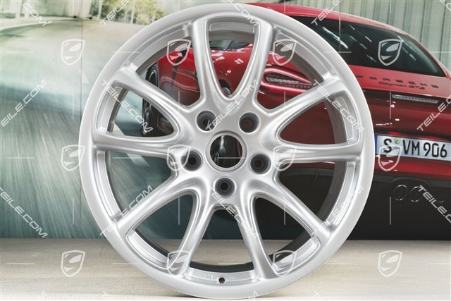 19" Felge, GT2 / GT3RS, 12J x 19 ET51, silber