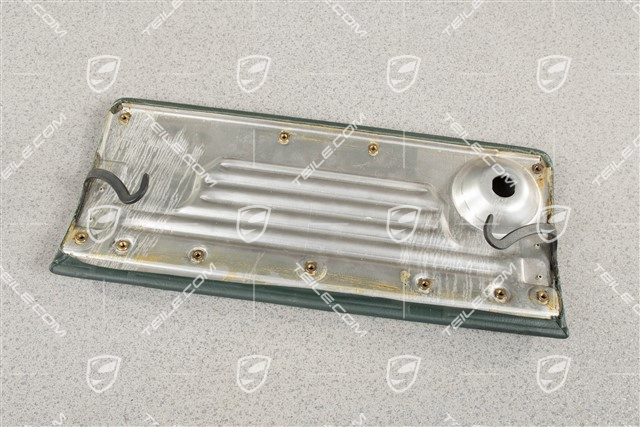 Pokrywa schowka na rękawiczki, Skóra, Cedar green