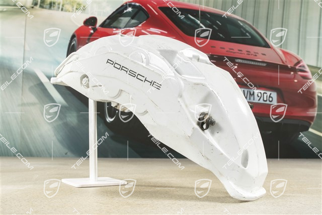 Fixed caliper, front axle, White, R