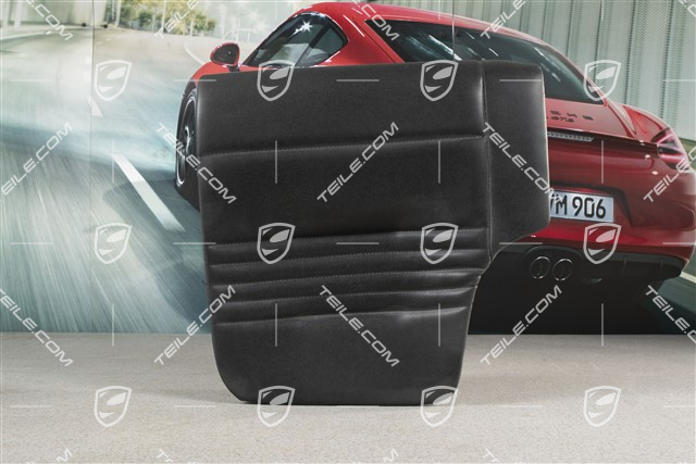 Siedzenia tylne, siedzisko, Coupe/Targa, Skóropodobne, Czarne, R