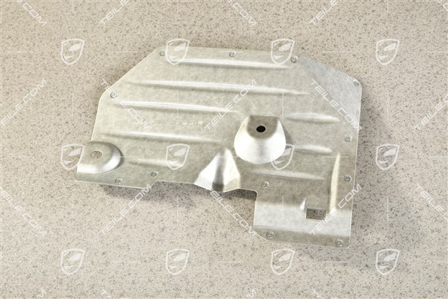 Heat shield, Valve cover, Turbo, L