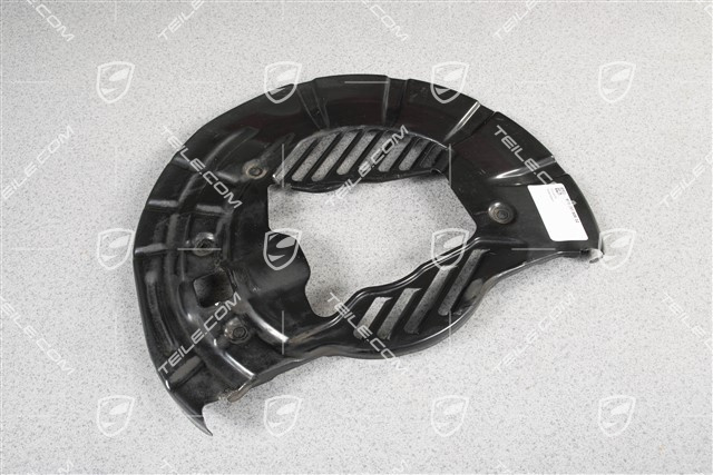 Front axle disc brake protective plate, PCCB, R