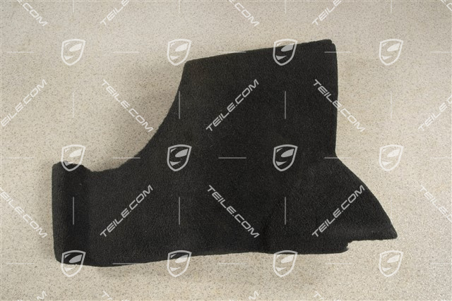 Tapicerka bagażnika, Czarna, L