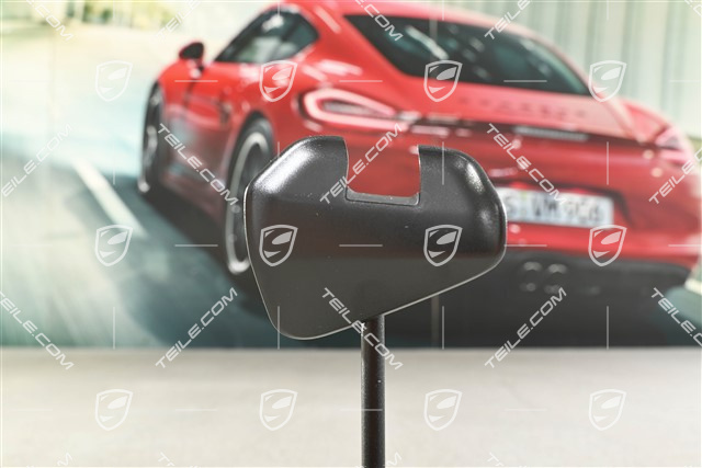 Blende / Führung für Gurtschloss, Hinten, Schwarz, R