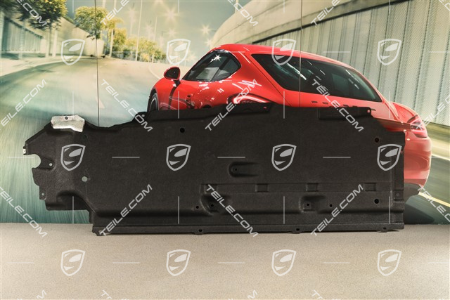 Underbody cover / protection, middle, lateral, R